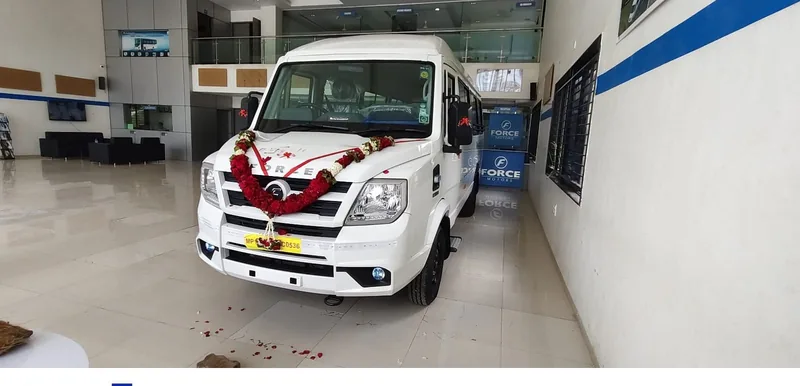 20 seater Force Traveller Monobus exterior, Shri Vyankatesh Tours and Travels