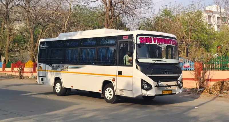 20 seater mini bus interior, Shri Vyankatesh Tours and Travels